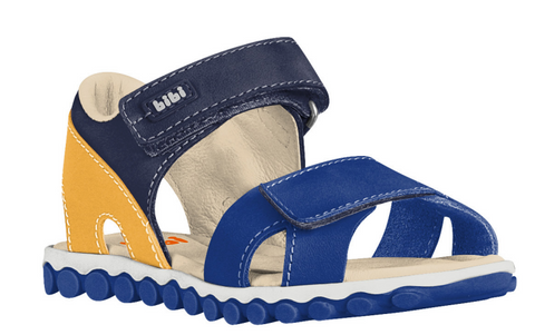 Bibi Sandals Summer Roller New Naval Yellow - 1010030 - Myrtle Flower Kids
