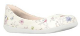 Bibi Ballerina Rainbow Kids White Print - 1071022 - Myrtle Flower Kids