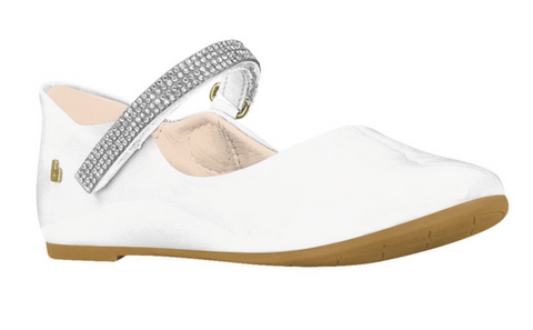 Bibi Mary Jane Renascence Kids White (Varnish) - 1069039 - Myrtle Flower Kids
